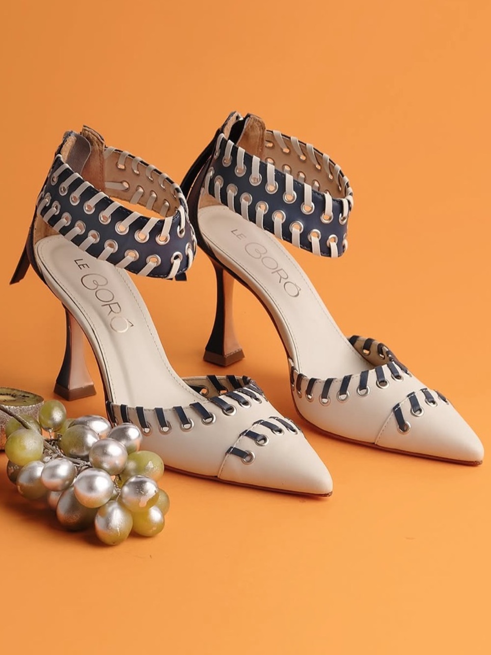 Le Borô Brazilian shoes Brand very well made Leather heels sandals